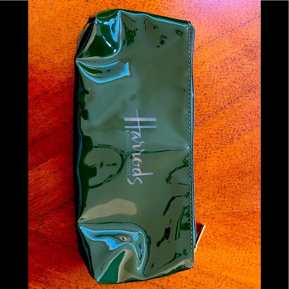 Harrods Bags Harrods Knightsbridge Green Zip Bag Poshmark
